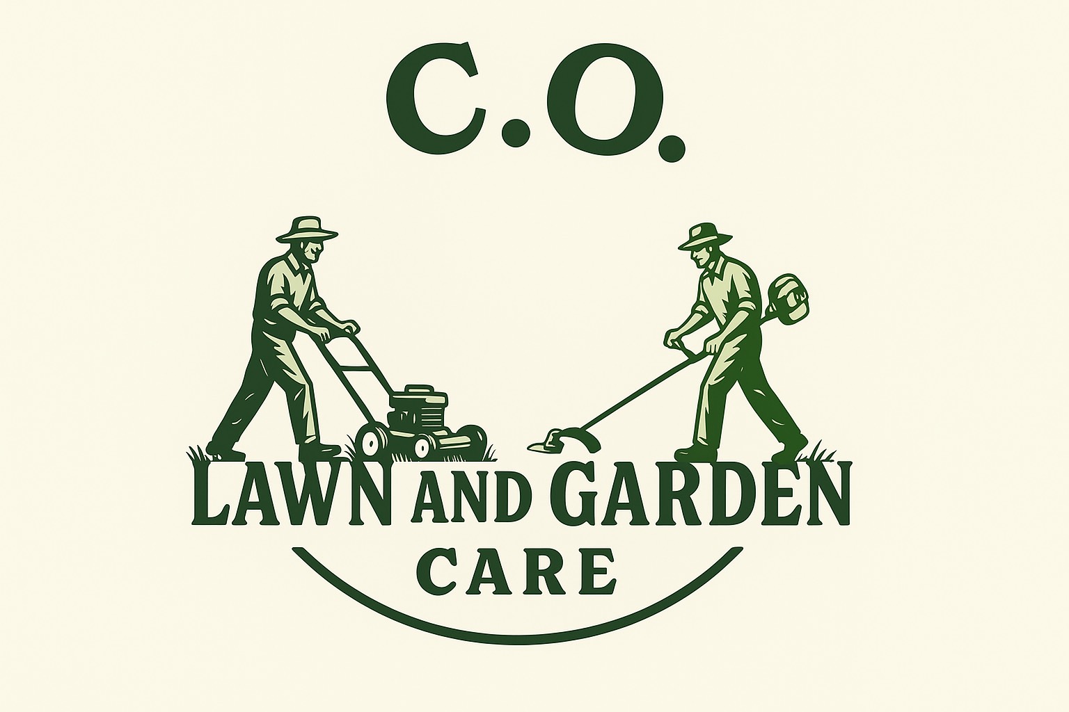 C.O. Lawn and Garden Care Logo